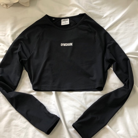 Gymshark Tops - XS gymshark long sleeve crop top